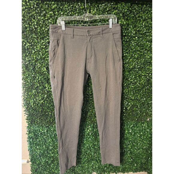 BYLT MENS EVERYDAY PANT 2.0 GRAY SIZE MEDIUM - Picture 1 of 6